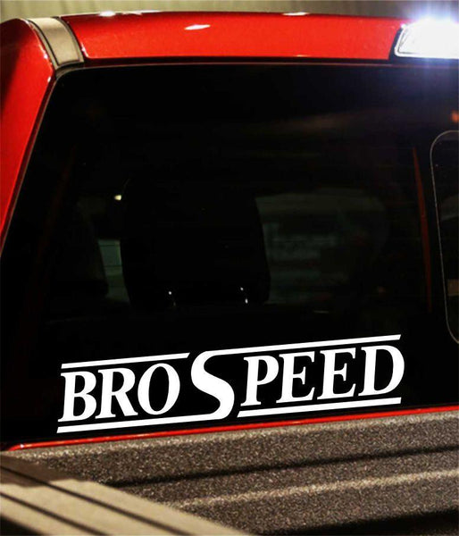 brospeed performance logo decal - North 49 Decals