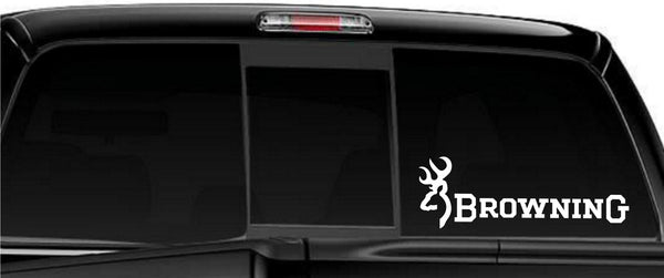 Browning decal, sticker, car decal