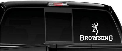 Browning decal, sticker, car decal
