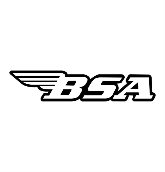 BSA Optics decal, sticker, car decal