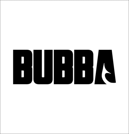bubba blade decal, sticker, hunting fishing decal, car sticker