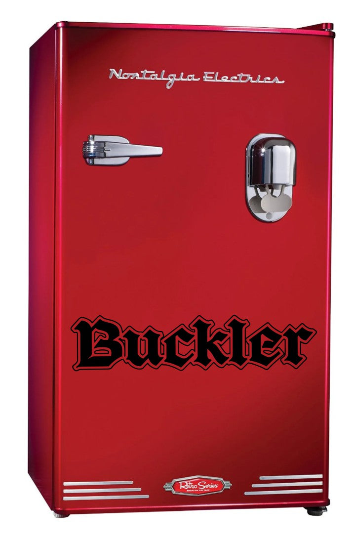 Buckler decal, beer decal, car decal sticker