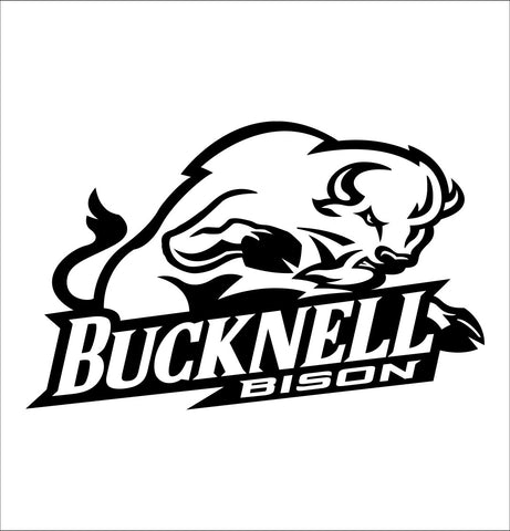 Bucknell Bison decal, car decal sticker, college football