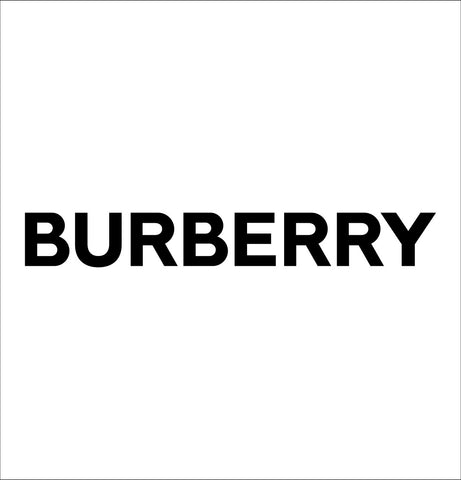 Burberry decal, car decal sticker