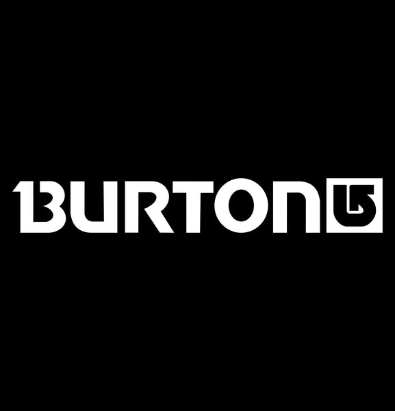 Burton decal, ski snowboard decal, car decal sticker