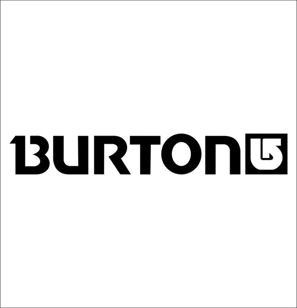 Burton decal, ski snowboard decal, car decal sticker