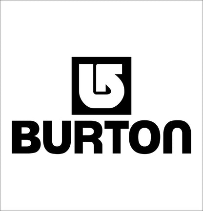 Burton decal, ski snowboard decal, car decal sticker