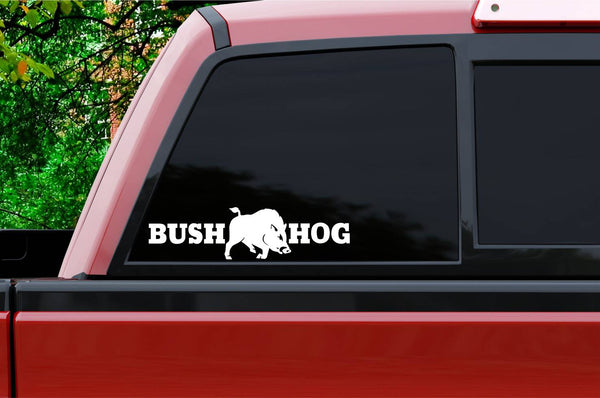 Bush Hog decal B