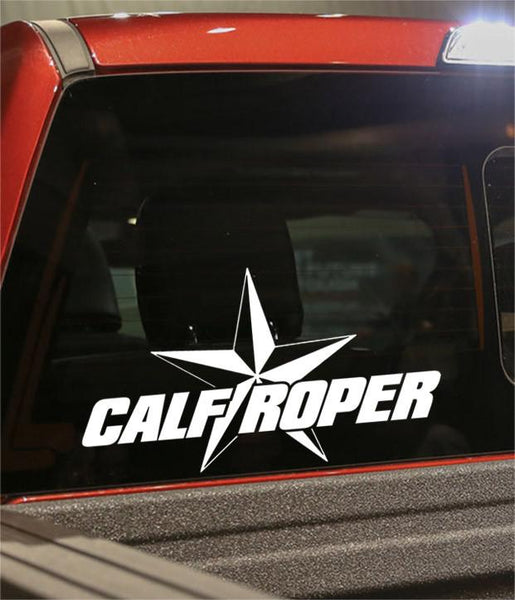 calf roper star country & western decal - North 49 Decals