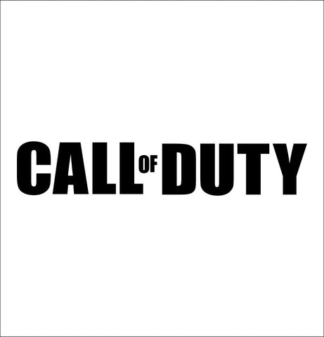 Call of duty decal, video game decal, sticker, car decal