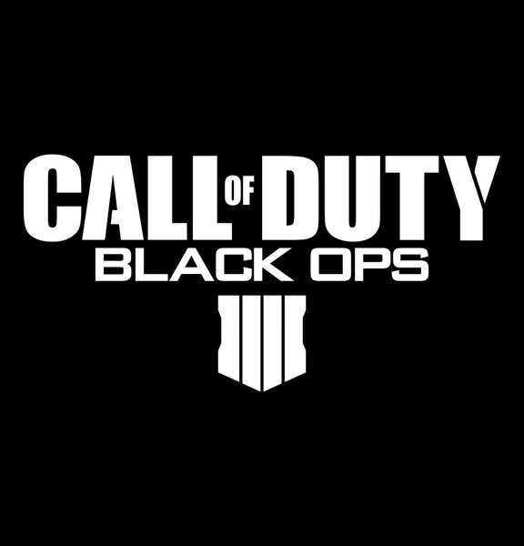 Call of duty Black Ops 4 decal, video game decal, sticker, car decal