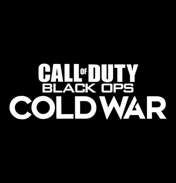 Call of Duty Cold War decal, video game decal, sticker, car decal