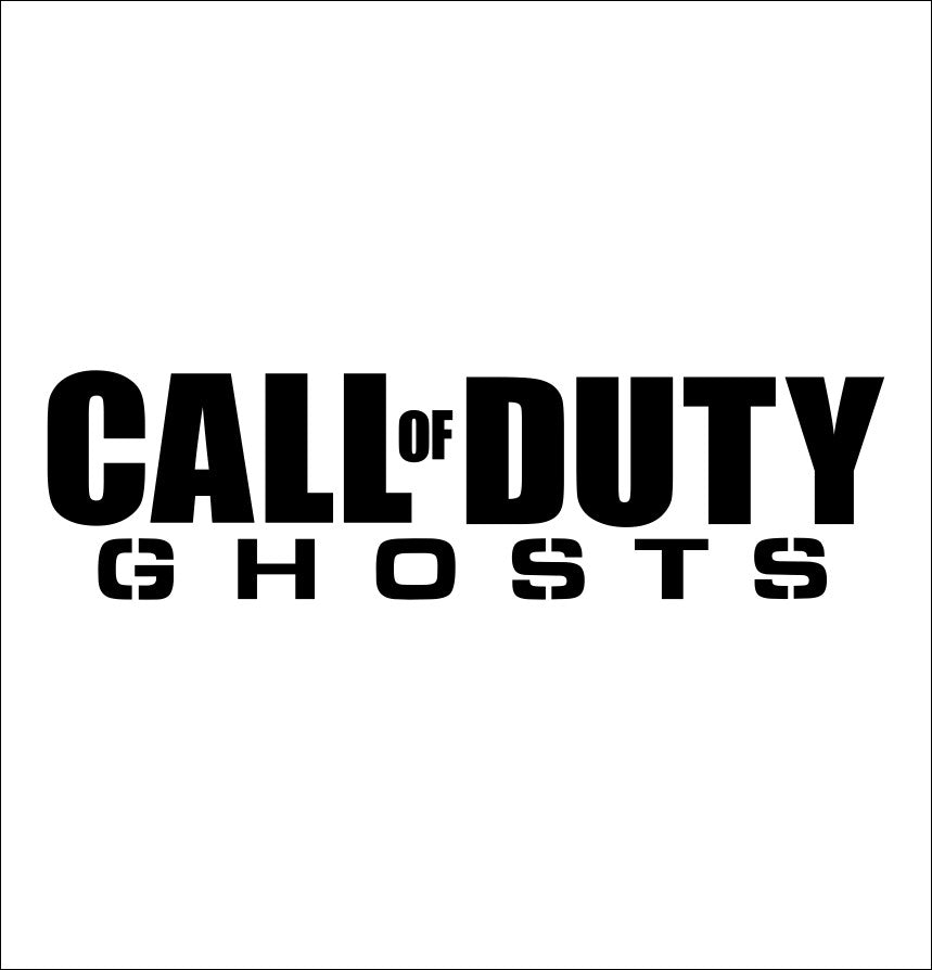 Call of Duty Ghosts decal, video game decal, sticker, car decal