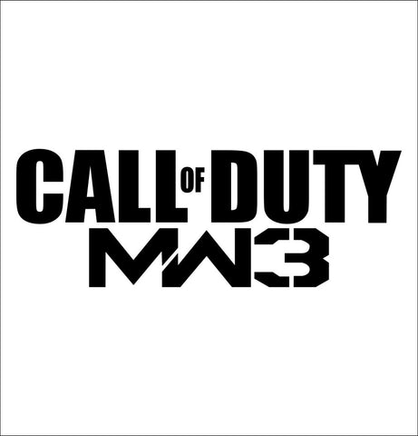 Call of Duty Modern Warfare decal, video game decal, sticker, car decal