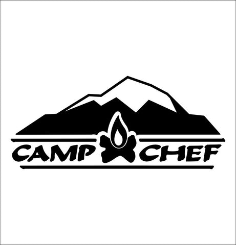 Camp Chef decal, barbecue decal  smoker decals, car decal