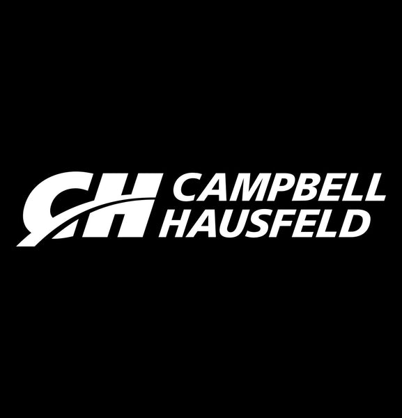 campbell hausfeld decal, car decal sticker