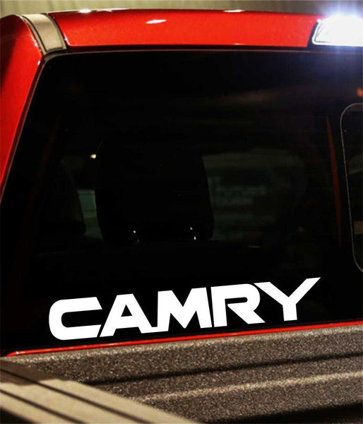 camry performance logo decal - North 49 Decals
