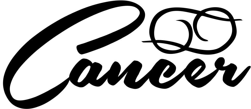 cancer 2 zodiac decal - North 49 Decals