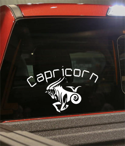 capricorn 3  zodiac decal - North 49 Decals