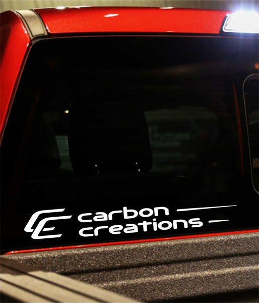 carbon creations performance logo decal - North 49 Decals