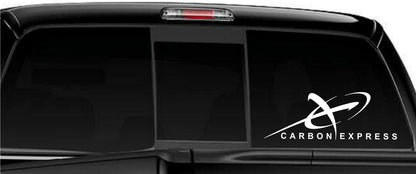 Carbon Express Arrows decal, racing sticker