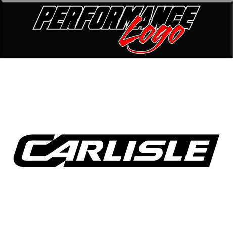 Carlisle Tires decal, performance car decal sticker