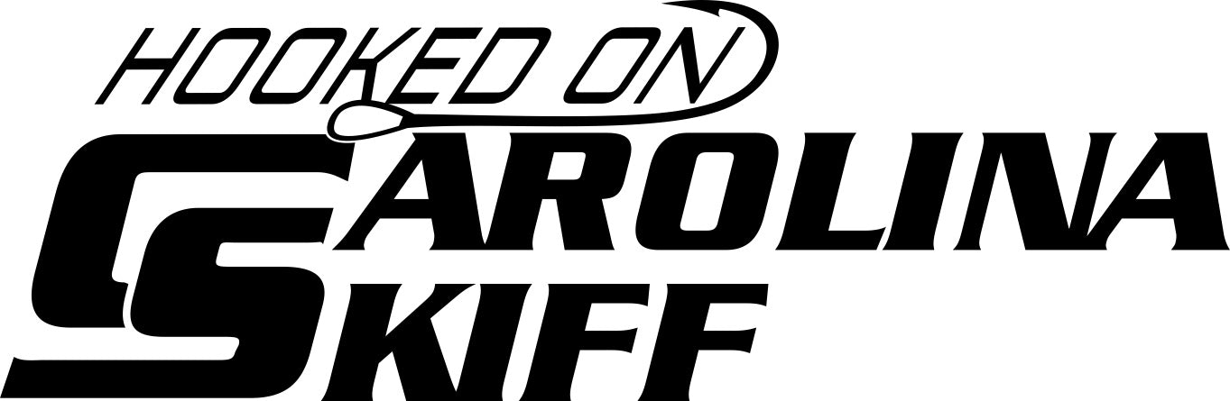 carolina skiff decal, car decal, fishing sticker