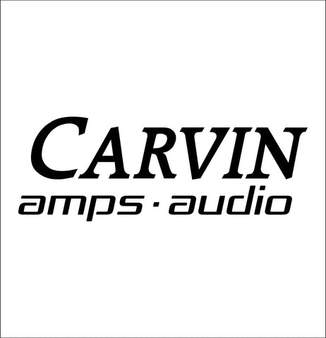 Carvin Amps decal, music instrument decal, car decal sticker
