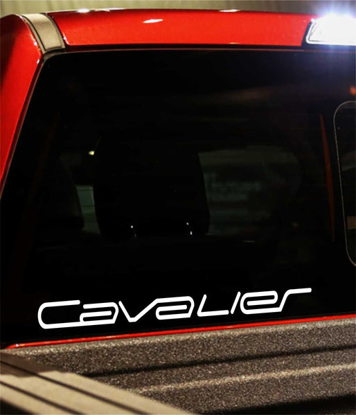 cavalier performance logo decal - North 49 Decals