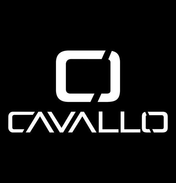 Cavallo Wheels decal, performance car decal sticker