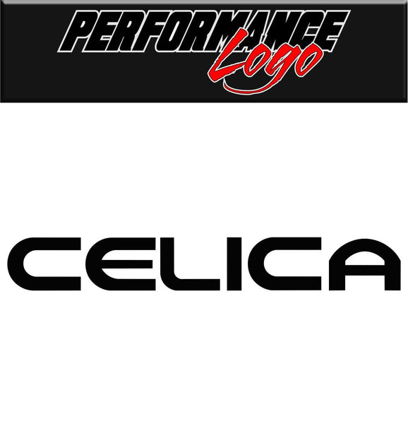 Celica decal performance decal sticker