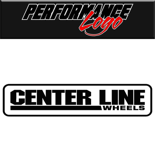 Center Line Wheels decal performance decal sticker