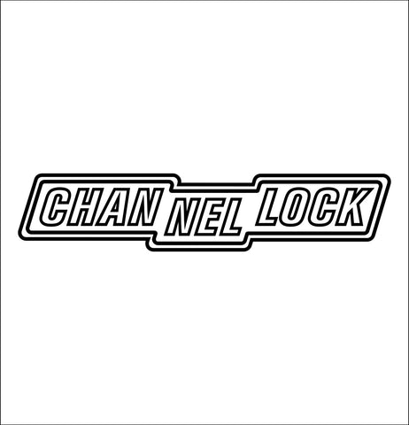 channellock decal, car decal sticker