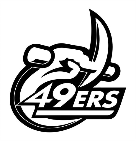 Charlotte 49ers decal, car decal sticker, college football