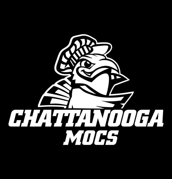 Chattanooga Mocs decal, car decal sticker, college football