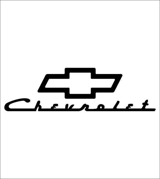 Chevrolet decal, sticker, car decal