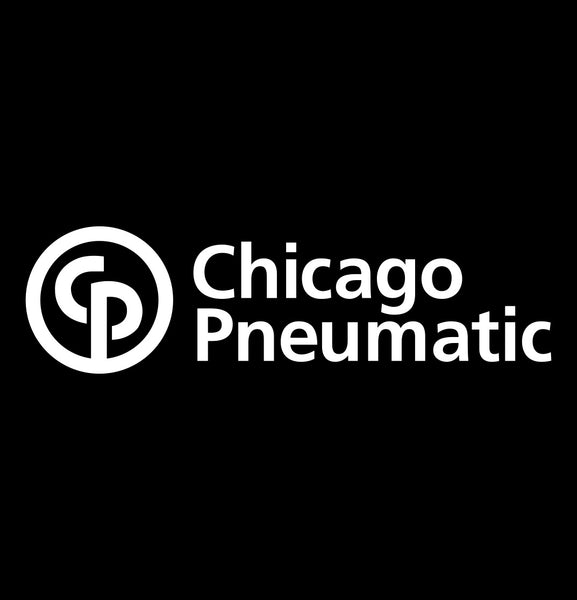 chicago pneumatic decal, car decal sticker