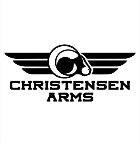 Christensen Arms decal, firearms decal sticker