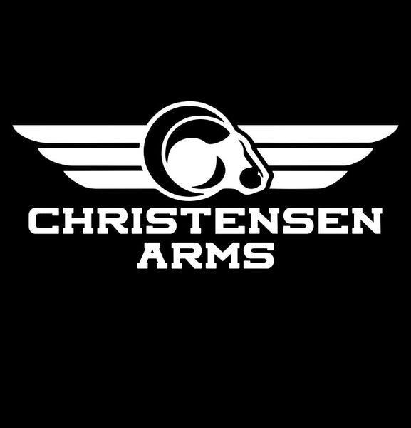 Christensen Arms decal, firearms decal sticker
