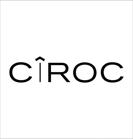 Ciroc decal, vodka decal, car decal, sticker