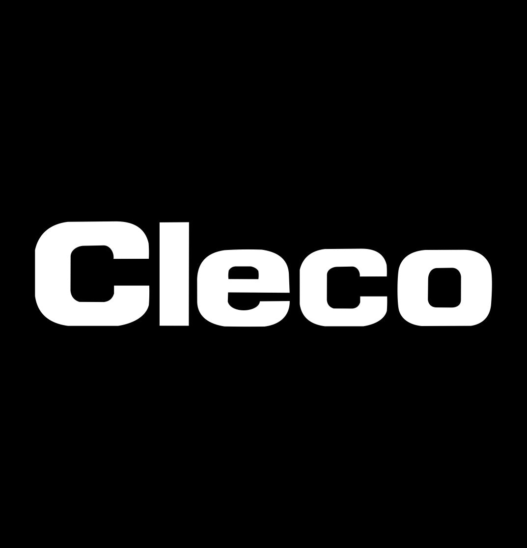 cleco tools decal, car decal sticker