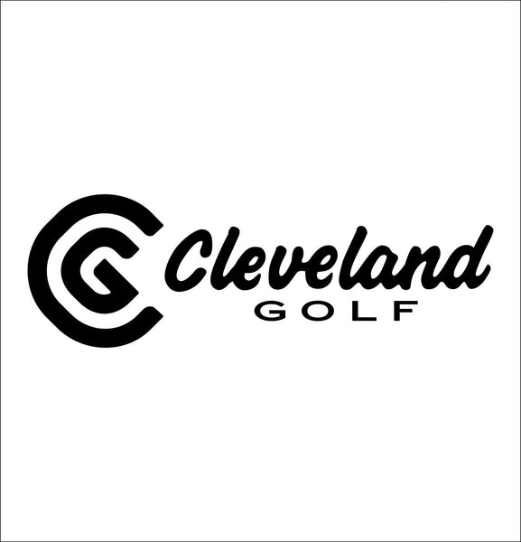Cleveland Golf decal, golf decal, car decal sticker