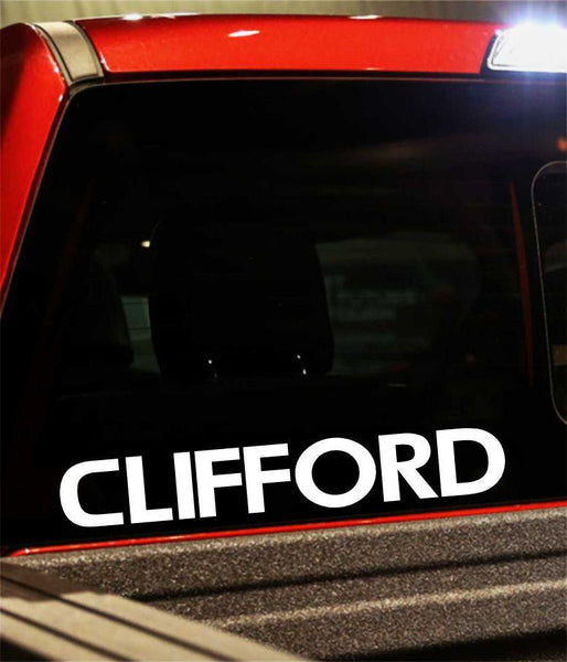 clifford performance logo decal - North 49 Decals