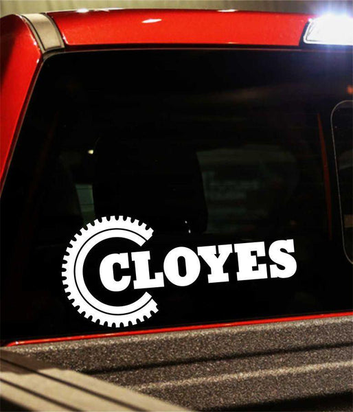 CLOYES performance logo decal - North 49 Decals