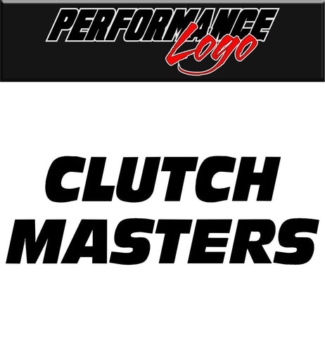 Clutch Masters decal performance decal sticker