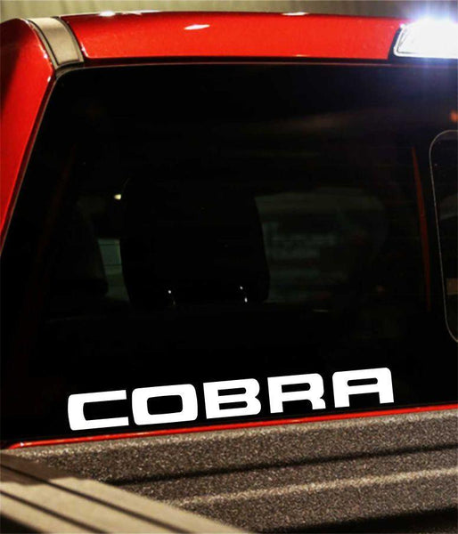 cobra performance logo decal - North 49 Decals