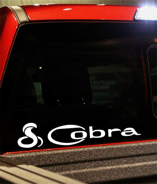 cobra 2 performance logo decal - North 49 Decals