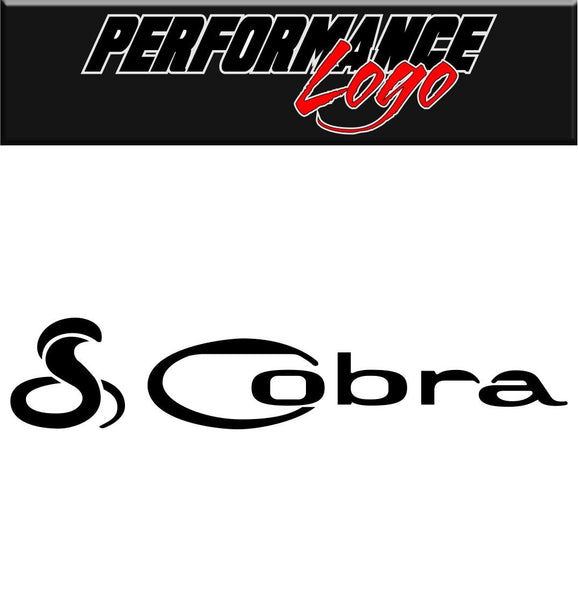 Cobra decal performance decal sticker