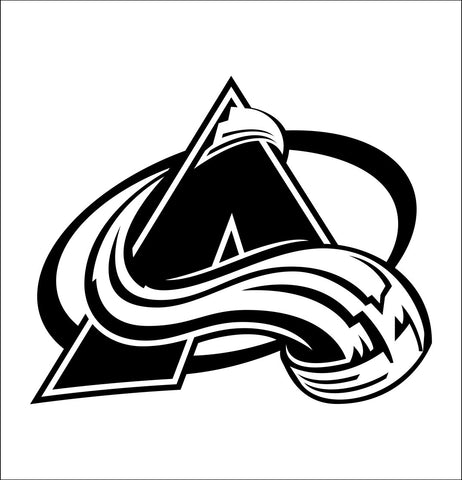 Colorado Avalanche decal, sticker, nhl decal
