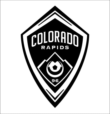 Colorado Rapids decal, car decal, sticker